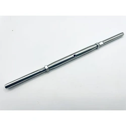 RIGGING SCREW SWAGE STUD AND SWAGE STUD EUROPEAN TYPE, WITH GROOVE ON THE LEFT SIDE, AISI316 M6/4MM