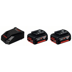 Bosch StarterKit 18V 4.0Ah (2 Batteries + Charger)