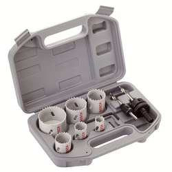 Bosch Bi-Metal Plumber Holesaw Set (9pc)