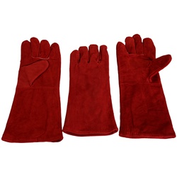 Red Leather Gloves