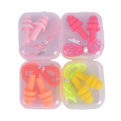 Corded Ear Plugs in PVC Case