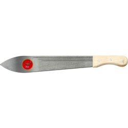 Panga machete straight wooden handle