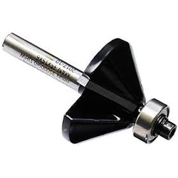 Bosch Standard for Wood Chamfer Bit 45-degree Angle