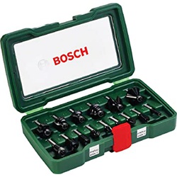 Bosch Router Bit Set (15 pc)