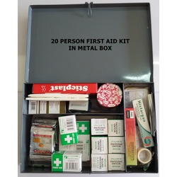 20 Person Metal Box First Aid Kit