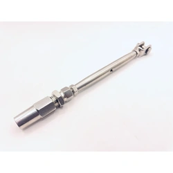 Rigging Screw/Closed Body Turnbuckle with Fork/jaw with Swageless Quick rope Installation