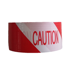 Red/ White Caution / Warning Tape