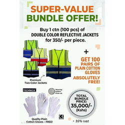 Reflective vest bundle offer
