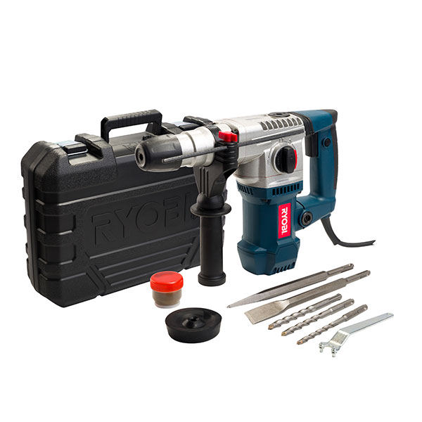 RYOBI Rotary Hammer 1250W, 4.6kg Zana
