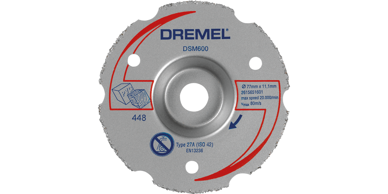 Dremel Multipurpose Carbide Flush Cutting Disc 20mm Zana