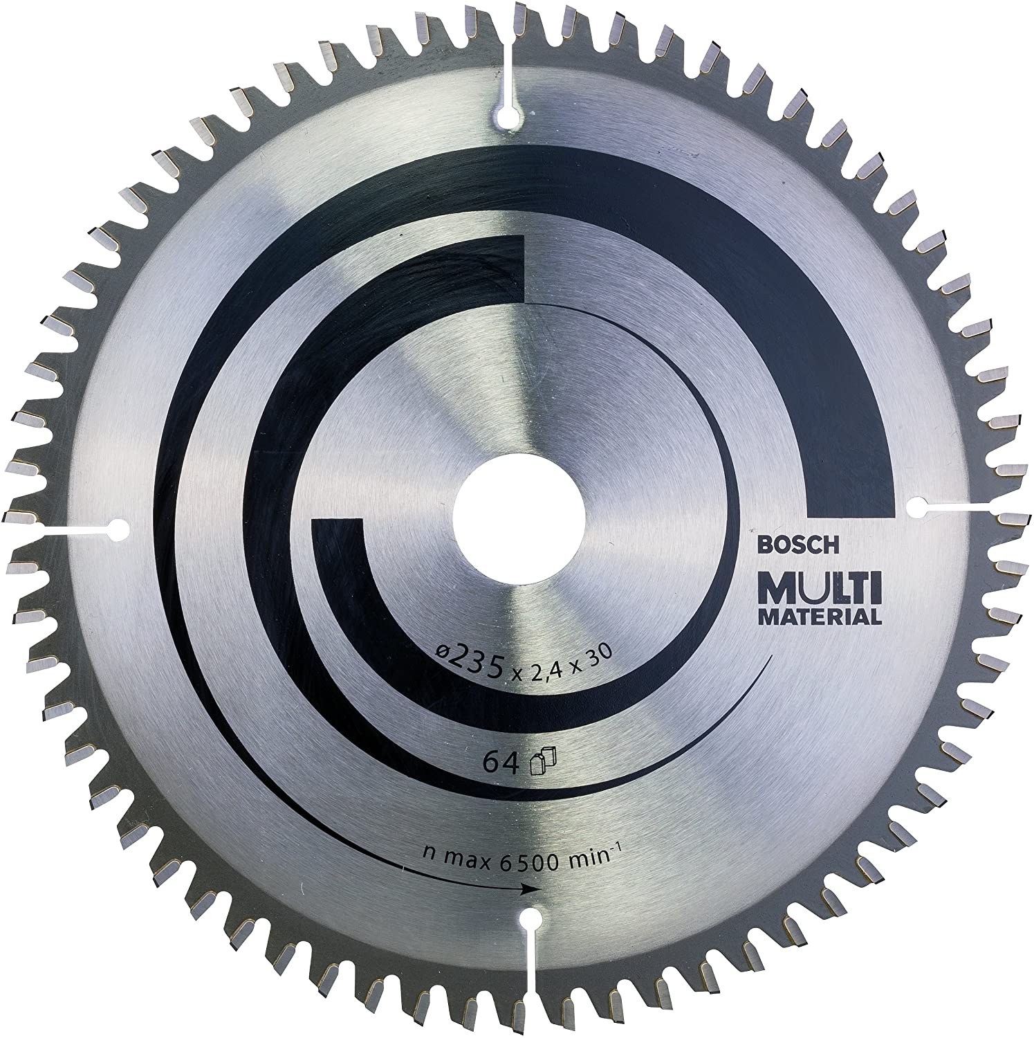 Bosch Circular Saw Blade - 5.12" X 20mm, 42 Teeth, Multi-Material Cutting (Model: MUH) - View #5